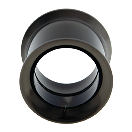 INTERNALLY THREADED DOUBLE FLARE TUNNEL 13MM-BLACK PVD
