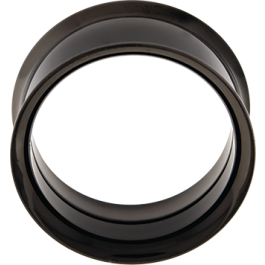 INTERNALLY THREADED DOUBLE FLARE TUNNEL 25MM-BLACK PVD