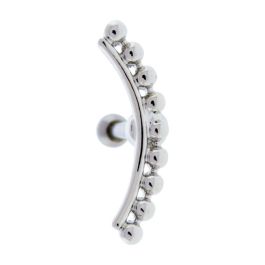 STEEL BEADED ARCH BARBELL