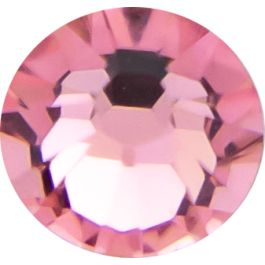 Tegans Tooth Gem Premium Crystal Round Cut SS7-Light Rose