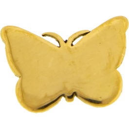 TEGAN'S TOOTH GEMS 18KT GOLD BUTTERFLY -18KT YELLOW GOLD