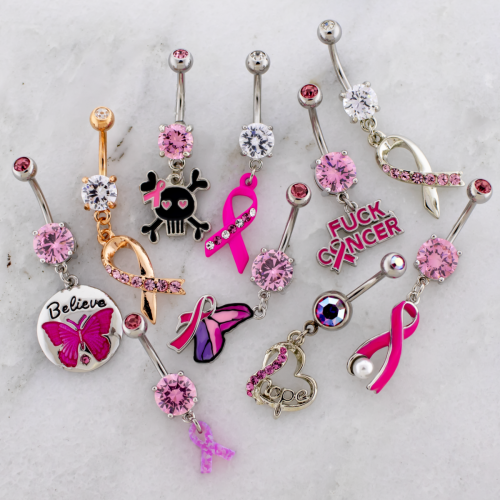 Breast Cancer Awareness Navel Top 10 Fashion Kit