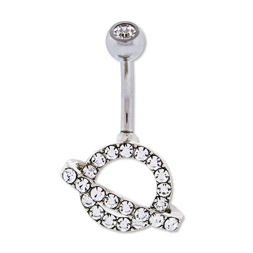SATURN BELLY RING