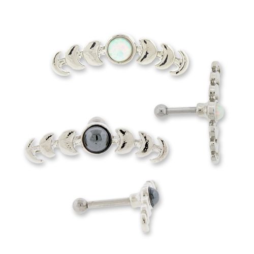 MOON PHASES EAR BARBELL