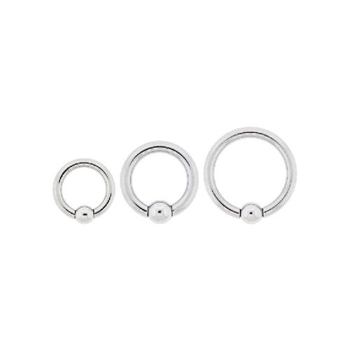 8G SPRING LOADED CAPTIVE BEAD RING