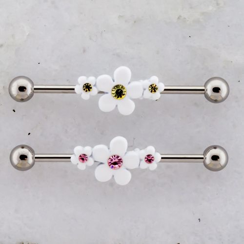 DAISIES INDUSTRIAL BARBELL