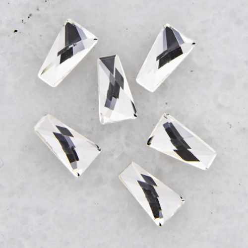 Tegans Tooth Gem Premium Crystal Wing 6mm x 3.5mm Crystal Clear