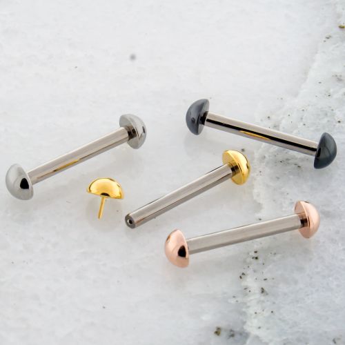 12G THREADLESS BARBELL W/ DOME