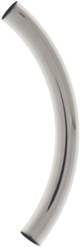CURVED BARBELL INTERNALLY THREADED TITANIUM 16G 7/16 POST ONLY 