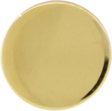 GOLD 18K THREADLESS DISC ATTACHMENT-18KT YELLOW GOLD-2MM