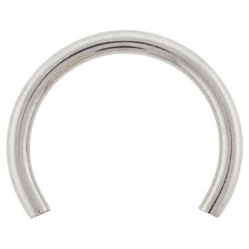 HORSESHOE INTERNALLY THREADED TITANIUM 16G 5/16 POST ONLY 