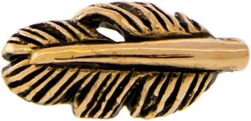 18K GOLD THREADLESS FEATHER ATTACHMENT-18KT ROSE GOLD