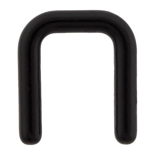 BLACK 10G BIOFLEX SEPTUM RETAINER