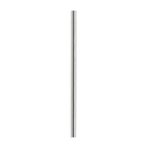 INTERNALLY THREADED STRAIGHT BARBELL 16G 1in POST ONLY 316L STEEL 