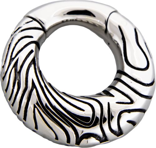 Tribal Pattern Clicker-HIGH POLISH-4MM (6G)