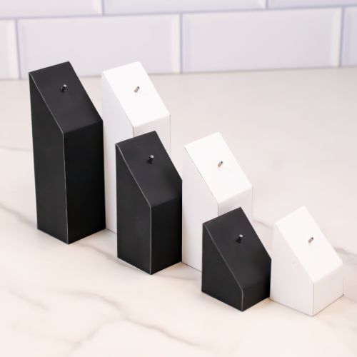 Set of 3 Plastwood Display Stands for Threadless Attachments