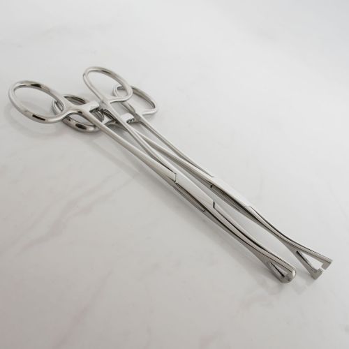 Obsidian Needle Ratcheted Open Triangle Forceps - Surgical Steel (Small & Large)