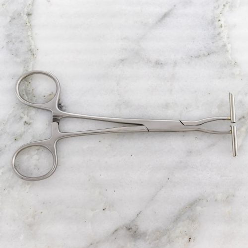 5.5" Straight Line Septum Forceps