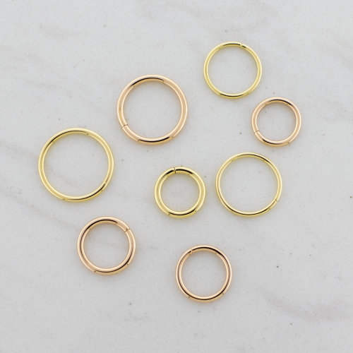 Seamless Ring - 14kt Gold