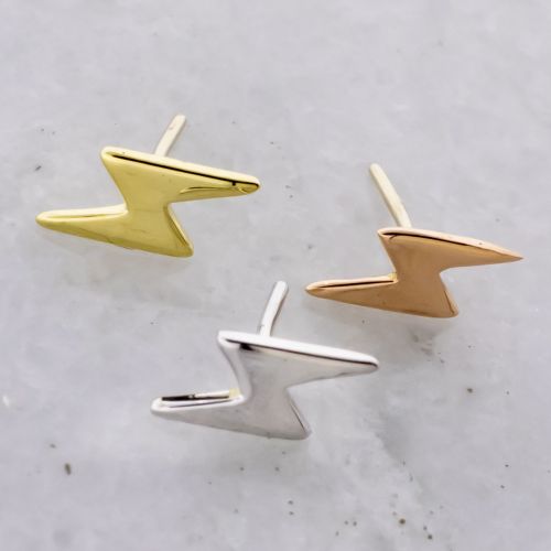 18K GOLD THREADLESS LIGHTNING BOLT FLASH ATTACHMENT