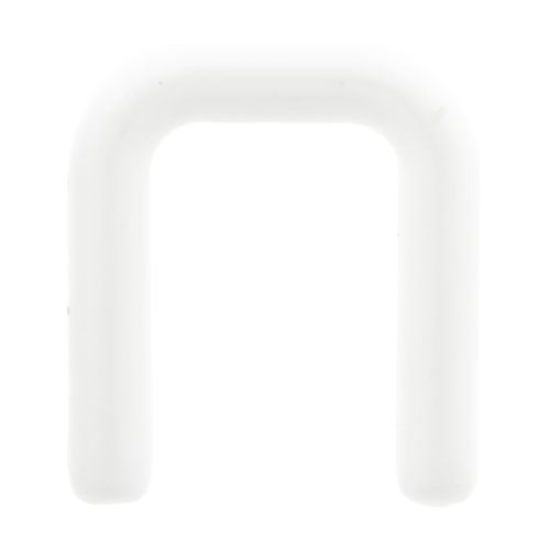 Borosilicate Glass Clear Septum Retainer 1/4In Inner Diameter U Shape