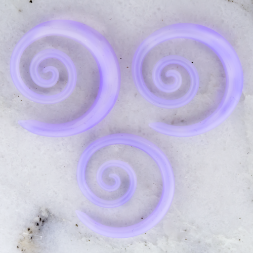 GLASS PINK SLYME SPIRAL