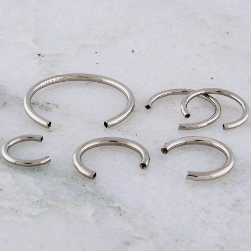 Steel Internally Threaded Horseshoes - 14G Post Only