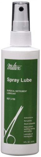 Miltex Spray Lube Surgical Instrument Lubricant – Non-Silicone, Anti-Corrosive, Pre-Mixed Formula