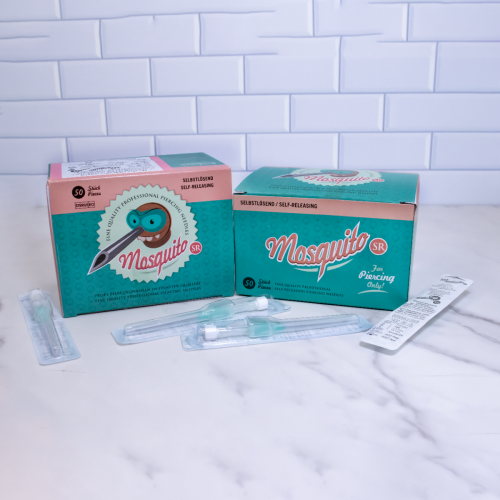 Mosquito Catheter Piercing Needles – EO Sterile – Box of 50