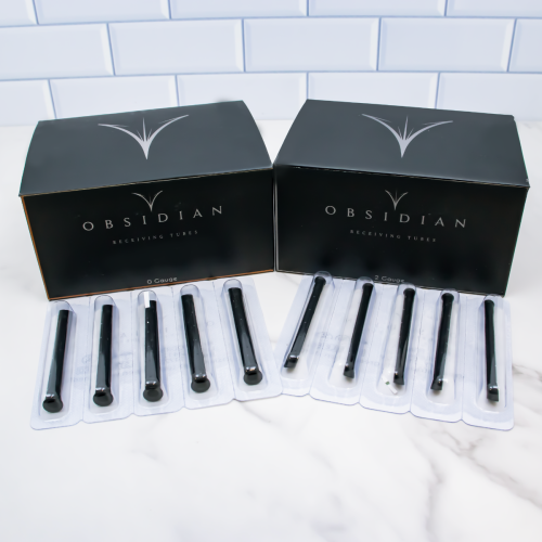 Obsidian Disposable Multi-Angled Receiving Tubes – Box of 50 (Sterile)