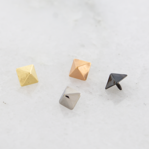 Steel Internally Threaded Pyramid Stud
