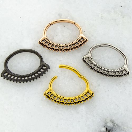 FILIGREE SEPTUM CLICKER