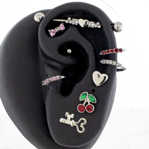 Steel Novelty Love Spell Ear Curation