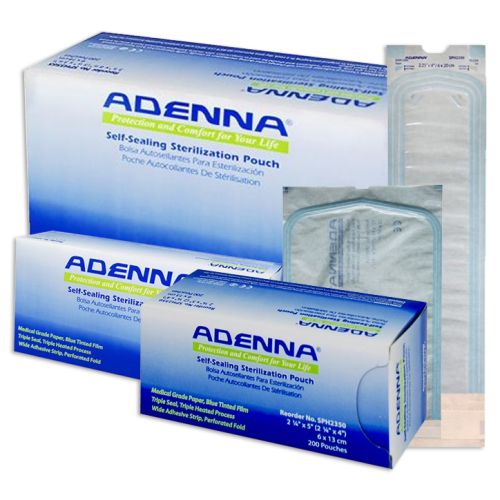 ADENNA® SELF-SEALING STERILIZATION POUCHES