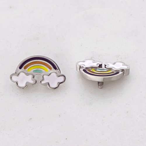 Steel Internally Threaded Epoxy Rainbow End- 16g/18g