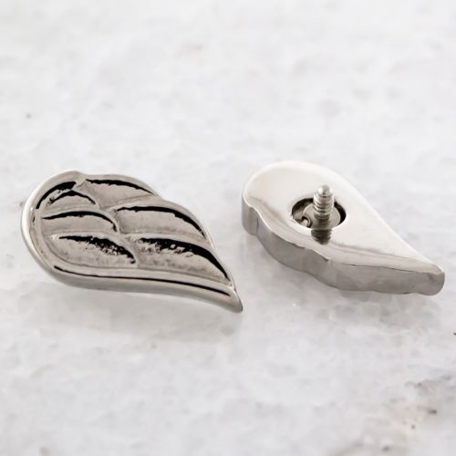 Steel Internally Threaded End - Angel Wing 18G-16G