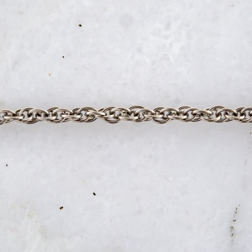 3" TITANIUM DOUBLE ROPE CHAIN