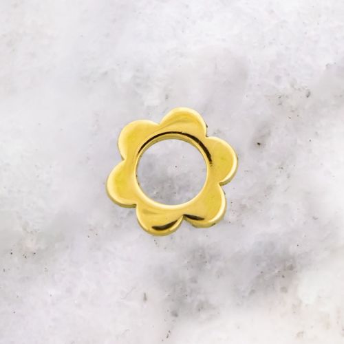 TEGAN'S TOOTH GEMS 18KT GOLD DAISY