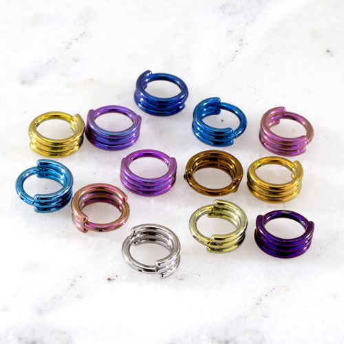 TITANIUM 3 RING HINGED SEGMENT RING