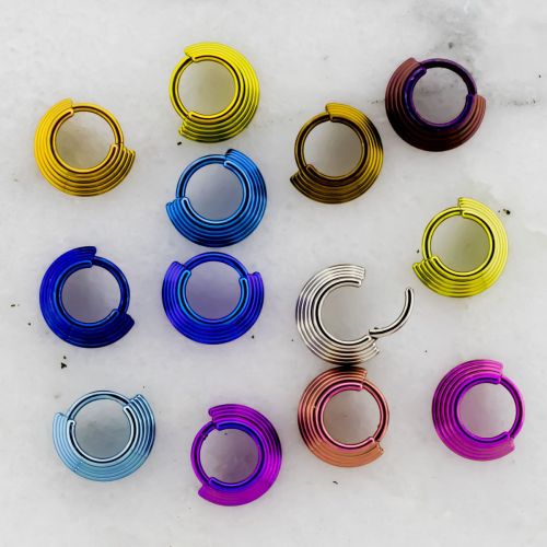 TITANIUM 5 RING HINGED SEGMENT RING