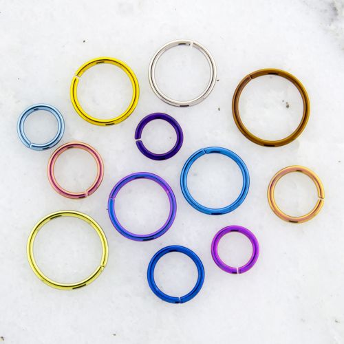 TITANIUM SEAMLESS RINGS