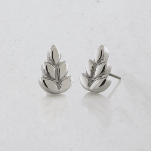 Titanium Threadless End- 5 Leaf Accent